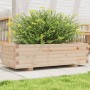 Solid pine wood planter 90x40x26.5 cm by vidaXL, Pots and planters - Ref: Foro24-847333, Price: 83,79 €, Discount: %