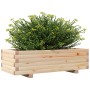 Solid pine wood planter 90x40x26.5 cm by vidaXL, Pots and planters - Ref: Foro24-847333, Price: 83,79 €, Discount: %