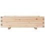 Solid pine wood planter 90x40x26.5 cm by vidaXL, Pots and planters - Ref: Foro24-847333, Price: 83,79 €, Discount: %