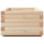 Solid pine wood planter 90x40x26.5 cm by vidaXL, Pots and planters - Ref: Foro24-847333, Price: 83,79 €, Discount: %