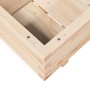 Solid pine wood planter 90x40x26.5 cm by vidaXL, Pots and planters - Ref: Foro24-847333, Price: 83,79 €, Discount: %