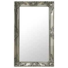 Silver baroque style wall mirror 50x80 cm by vidaXL, Mirrors - Ref: Foro24-320322, Price: 60,16 €, Discount: %