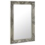 Silver baroque style wall mirror 50x80 cm by vidaXL, Mirrors - Ref: Foro24-320322, Price: 60,99 €, Discount: %