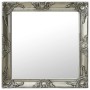 Silver baroque style wall mirror 60x60 cm by vidaXL, Mirrors - Ref: Foro24-320334, Price: 56,28 €, Discount: %