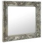 Silver baroque style wall mirror 60x60 cm by vidaXL, Mirrors - Ref: Foro24-320334, Price: 53,99 €, Discount: %