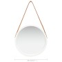 Wall mirror with white strap 40 cm by vidaXL, Mirrors - Ref: Foro24-320360, Price: 37,99 €, Discount: %