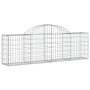 Gabion baskets 40 pcs arch shape iron 200x30x60/80 cm by , Pots and planters - Ref: Foro24-3146086, Price: 1,00 €, Discount: %