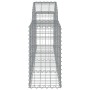 Gabion baskets 40 pcs arch shape iron 200x30x60/80 cm by , Pots and planters - Ref: Foro24-3146086, Price: 1,00 €, Discount: %