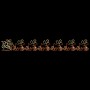 Christmas XXL reindeer and sleigh with 2160 LED lights, 7 meters. by vidaXL, Christmas lights - Ref: Foro24-289975, Price: 20...