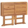 Mesa de comedor plegable para jardín madera de teca 90x90x75 cm de , Mesas de jardín - Ref: Foro24-315448, Precio: 166,17 €, ...