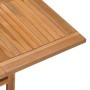 Mesa de comedor plegable para jardín madera de teca 90x90x75 cm de , Mesas de jardín - Ref: Foro24-315448, Precio: 166,17 €, ...