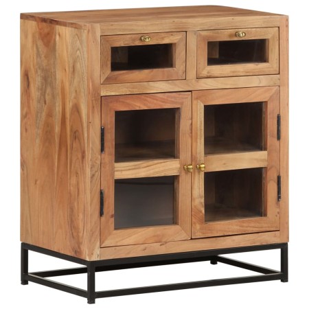 Solid acacia wood sideboard 60x35x70 cm by , Sideboards - Ref: Foro24-323504, Price: 203,33 €, Discount: %