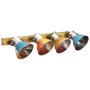 Multicolor industrial wall lamp E27 90x25 cm by , Lamps - Ref: Foro24-344388, Price: 101,75 €, Discount: %