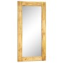 Espejo rectangular de pared con marco de madera maciza 120 x 60 cm de , Espejos - Ref: Foro24-241089, Precio: 158,53 €, Descu...