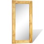 Espejo rectangular de pared con marco de madera maciza 120 x 60 cm de , Espejos - Ref: Foro24-241089, Precio: 158,53 €, Descu...