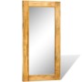 Espejo rectangular de pared con marco de madera maciza 120 x 60 cm de , Espejos - Ref: Foro24-241089, Precio: 158,53 €, Descu...