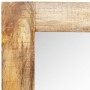 Espejo rectangular de pared con marco de madera maciza 120 x 60 cm de , Espejos - Ref: Foro24-241089, Precio: 158,53 €, Descu...