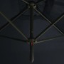 Double parasol with anthracite gray steel pole 600x300 cm by , Umbrellas - Ref: Foro24-312556, Price: 153,11 €, Discount: %