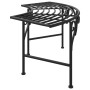 Black steel garden bench 113 cm by , garden benches - Ref: Foro24-318826, Price: 101,05 €, Discount: %