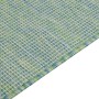 Turquoise flat weave outdoor rug 80x250 cm by , Rugs - Ref: Foro24-340800, Price: 35,99 €, Discount: %