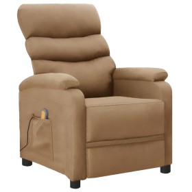 Cappuccino-Massagesessel aus Kunstleder von vidaXL, Elektrische Massagesessel - Ref: Foro24-289695, Preis: 157,99 €, Rabatt: %