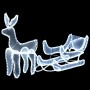 Christmas Reindeer and Sleigh with 432 LED Mesh by vidaXL, Christmas lights - Ref: Foro24-289973, Price: 42,99 €, Discount: %