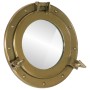 Espejo de ojo de buey de pared aluminio y vidrio Ø30 cm de , Espejos - Ref: Foro24-357852, Precio: 48,48 €, Descuento: %