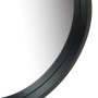 Espejo de pared con correa negro 40 cm de vidaXL, Espejos - Ref: Foro24-320363, Precio: 38,64 €, Descuento: %