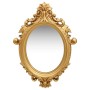 Golden castle style wall mirror 56x76 cm by vidaXL, Mirrors - Ref: Foro24-320357, Price: 58,61 €, Discount: %