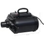 Black double motor pet dryer by vidaXL, Pet hair dryers - Ref: Foro24-170936, Price: 240,73 €, Discount: %