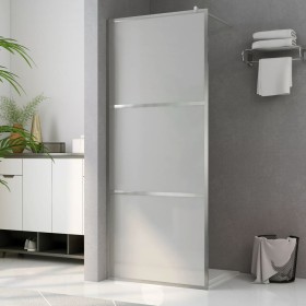 Accessible shower screen frosted ESG glass 80x195 cm by vidaXL, Shower walls and screens - Ref: Foro24-146645, Price: 201,74 ...