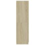 Armario de madera de ingeniería roble Sonoma 80x52x180 cm de , Armarios roperos - Ref: Foro24-800642, Precio: 275,11 €, Descu...