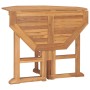 Folding 5-piece solid teak wood garden dining set by , Garden sets - Ref: Foro24-3059980, Price: 530,96 €, Discount: %