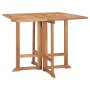 Folding 5-piece solid teak wood garden dining set by , Garden sets - Ref: Foro24-3059982, Price: 477,22 €, Discount: %