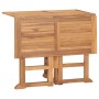 Folding 5-piece solid teak wood garden dining set by , Garden sets - Ref: Foro24-3059982, Price: 477,22 €, Discount: %