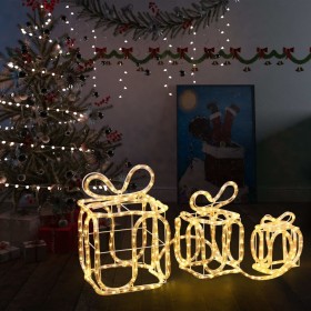 Christmas ornament gift boxes with 180 LED lights for indoor and outdoor use by vidaXL, Christmas lights - Ref: Foro24-289982...