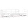 Gartensofa-Set 6-teilig aus massivem weißem Kiefernholz von , Gartensets - Ref: Foro24-3250713, Preis: 442,24 €, Rabatt: %