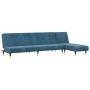 2-piece blue velvet sofa set by , Sofas - Ref: Foro24-3216294, Price: 375,44 €, Discount: %