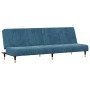 2-piece blue velvet sofa set by , Sofas - Ref: Foro24-3216294, Price: 375,44 €, Discount: %