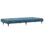 2-piece blue velvet sofa set by , Sofas - Ref: Foro24-3216294, Price: 375,44 €, Discount: %