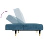 2-piece blue velvet sofa set by , Sofas - Ref: Foro24-3216294, Price: 375,44 €, Discount: %