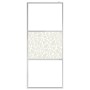 ESG glass accessible shower screen stone design 115x195 cm by vidaXL, Shower walls and screens - Ref: Foro24-146653, Price: 1...