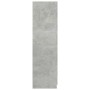 Armario de madera de ingeniería gris hormigón 80x52x180 cm de , Armarios roperos - Ref: Foro24-800643, Precio: 301,05 €, Desc...