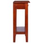 Mesa consola clásica de madera maciza caoba marrón 60x30x75cm de vidaXL, Mesas auxiliares - Ref: Foro24-288874, Precio: 104,3...