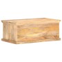 Mesa de centro madera maciza de mango caña natural 90x50x35 cm de vidaXL, Mesas de centro - Ref: Foro24-289089, Precio: 142,9...