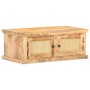 Mesa de centro madera maciza de mango caña natural 90x50x35 cm de vidaXL, Mesas de centro - Ref: Foro24-289089, Precio: 142,0...