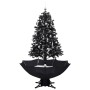 Weihnachtsbaum mit Schnee und Schirmständer aus schwarzem PVC 170 cm von vidaXL, Weihnachtsbäume - Ref: Foro24-289933, Preis:...