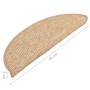 Self-adhesive stair mat 15 pcs light brown 56x17x3cm by , Stair mats - Ref: Foro24-326898, Price: 91,37 €, Discount: %