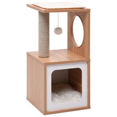 Katzenkratzbaum mit Sisal-Kratzmatte 60 cm von vidaXL, Katzenmöbel - Ref: Foro24-170925, Preis: 87,92 €, Rabatt: %