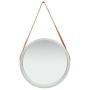 Wall mirror with silver strap 50 cm by vidaXL, Mirrors - Ref: Foro24-320366, Price: 40,58 €, Discount: %